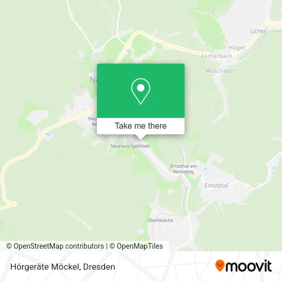 Карта Hörgeräte Möckel