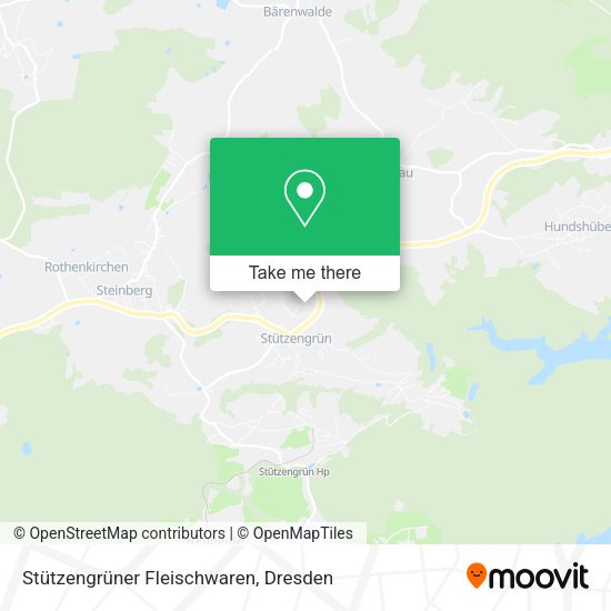 Карта Stützengrüner Fleischwaren