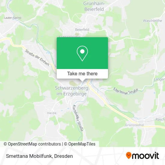 Карта Smettana Mobilfunk