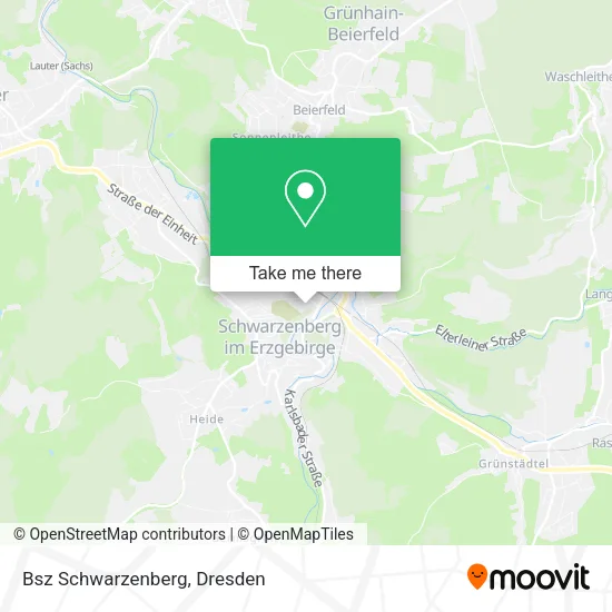 Карта Bsz Schwarzenberg