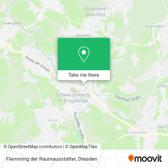 Карта Flemming der Raumausstatter