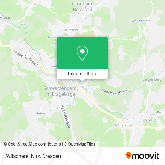 Карта Wäscherei Nitz