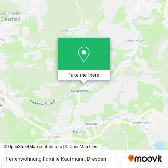 Карта Ferienwohnung Familie Kaufmann