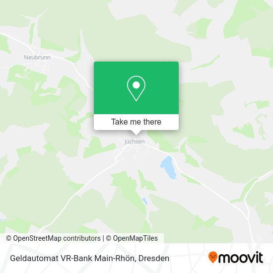 Карта Geldautomat VR-Bank Main-Rhön