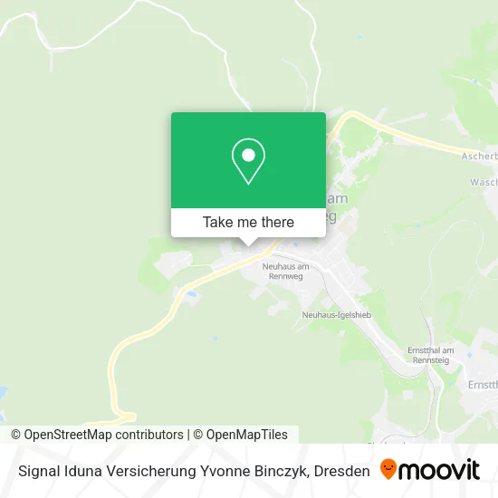 Карта Signal Iduna Versicherung Yvonne Binczyk
