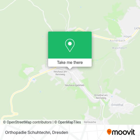 Карта Orthopadie Schuhtechn
