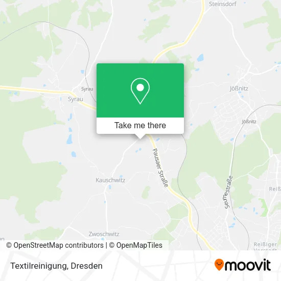 Карта Textilreinigung