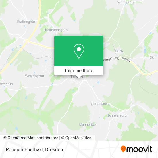 Карта Pension Eberhart