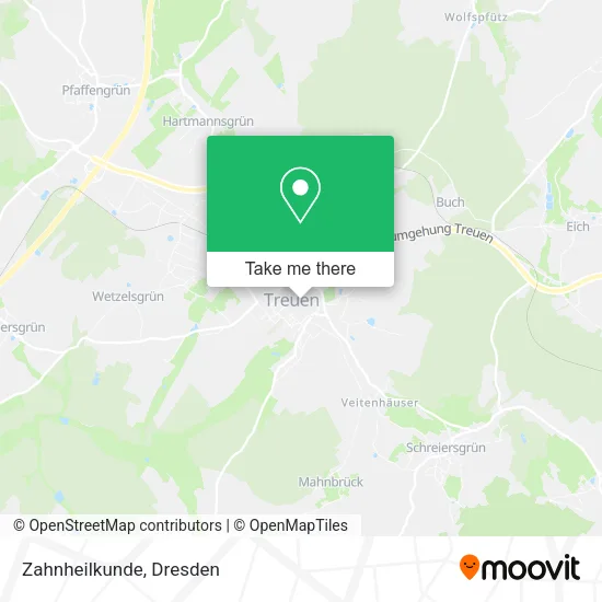 Карта Zahnheilkunde