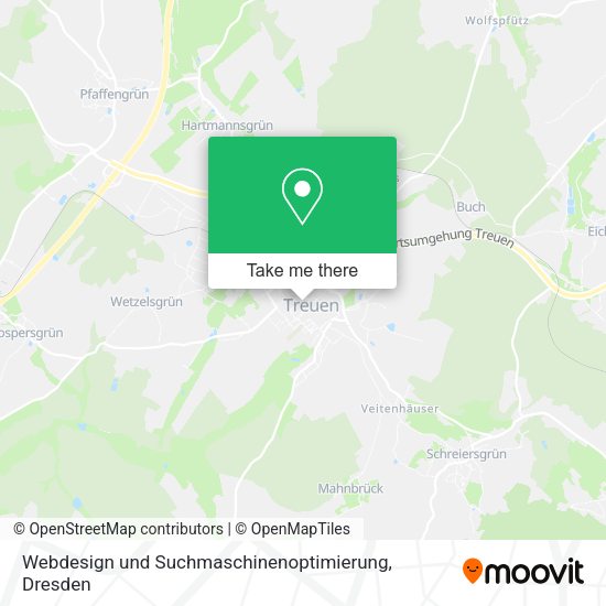 Карта Webdesign und Suchmaschinenoptimierung