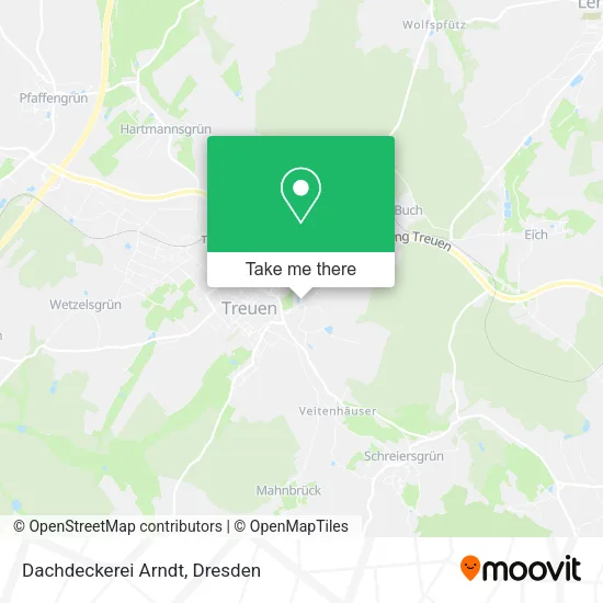 Dachdeckerei Arndt map