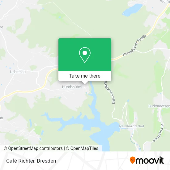 Карта Café Richter