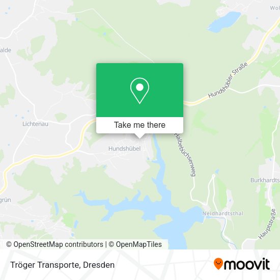Карта Tröger Transporte