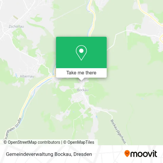 Карта Gemeindeverwaltung Bockau