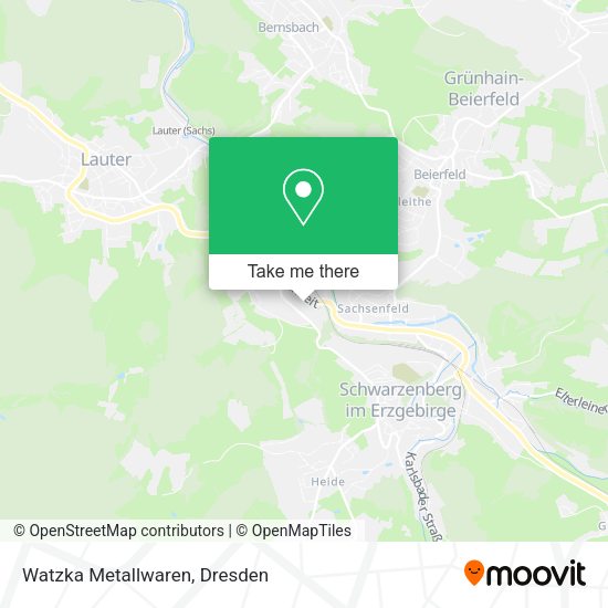 Карта Watzka Metallwaren