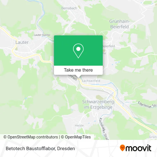 Карта Betotech Baustofflabor