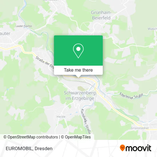 Карта EUROMOBIL