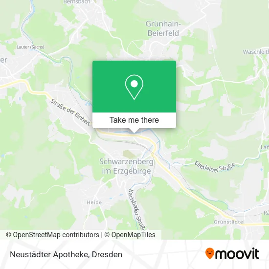 Карта Neustädter Apotheke