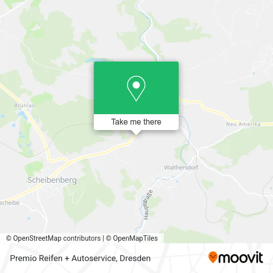 Карта Premio Reifen + Autoservice