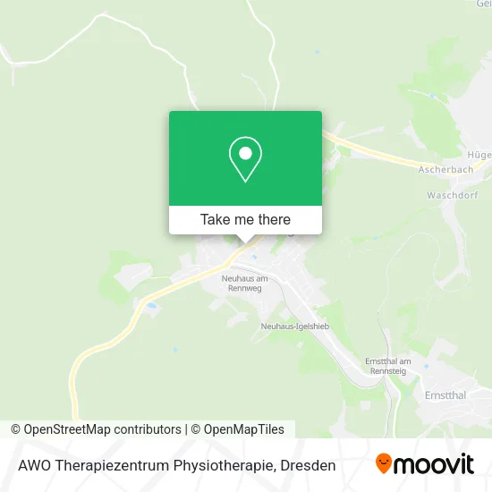 Карта AWO Therapiezentrum Physiotherapie
