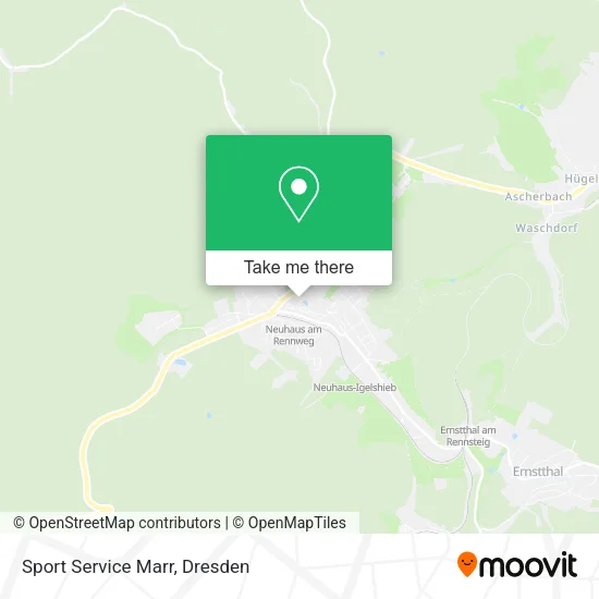 Карта Sport Service Marr