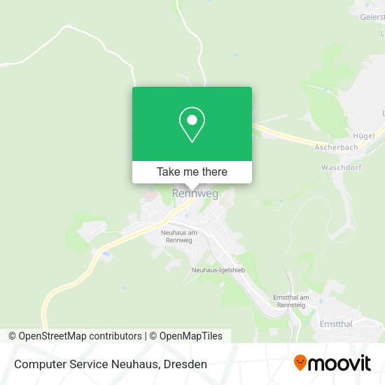 Карта Computer Service Neuhaus
