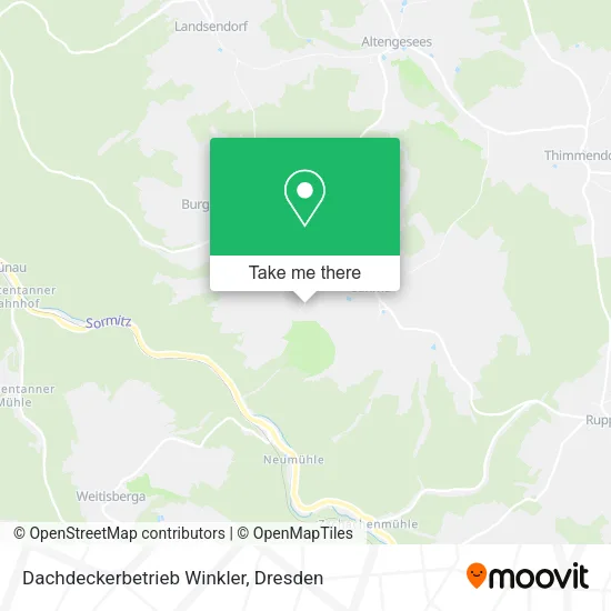 Карта Dachdeckerbetrieb Winkler