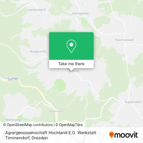 Agrargenossenschaft Hochland E.G. Werkstatt Timmendorf map