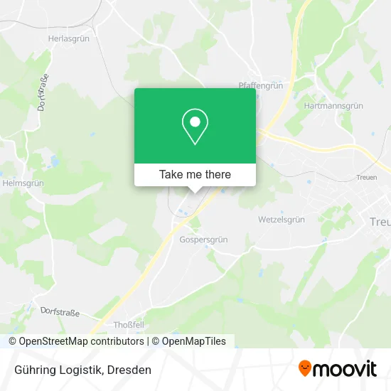 Карта Gühring Logistik