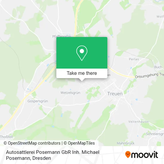 Карта Autosattlerei Posemann GbR Inh. Michael Posemann