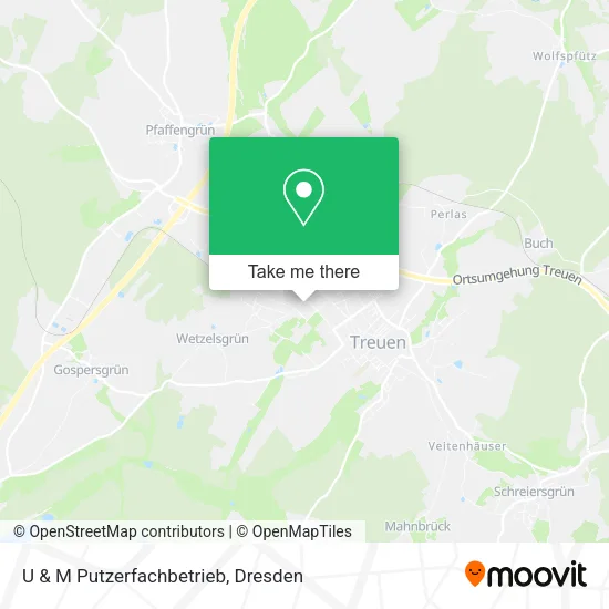 Карта U & M Putzerfachbetrieb