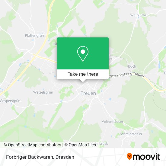 Карта Forbriger Backwaren