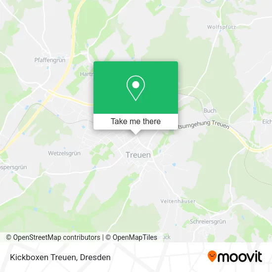 Карта Kickboxen Treuen