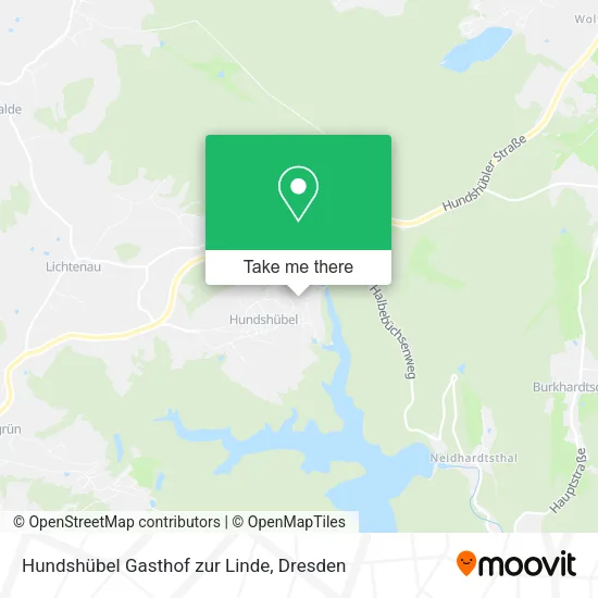 Карта Hundshübel Gasthof zur Linde