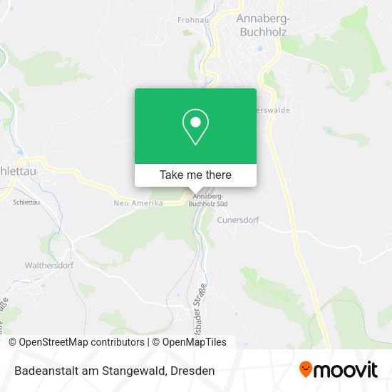 Карта Badeanstalt am Stangewald