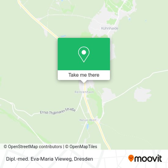 Карта Dipl.-med. Eva-Maria Vieweg