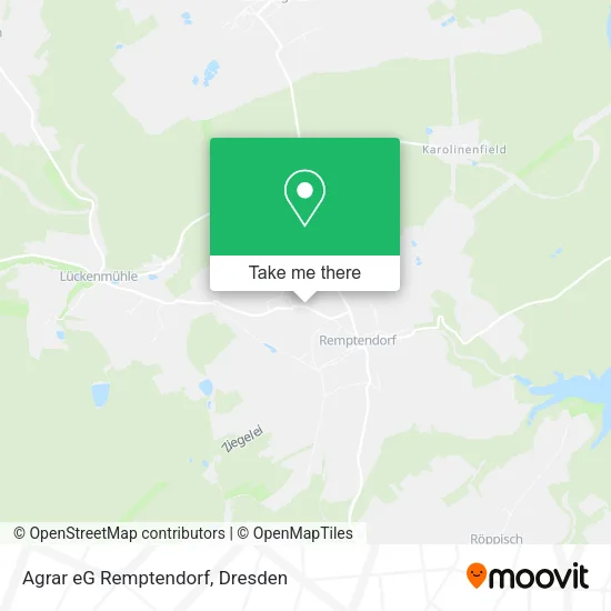 Карта Agrar eG Remptendorf