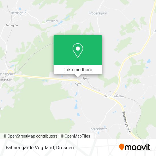 Карта Fahnengarde Vogtland
