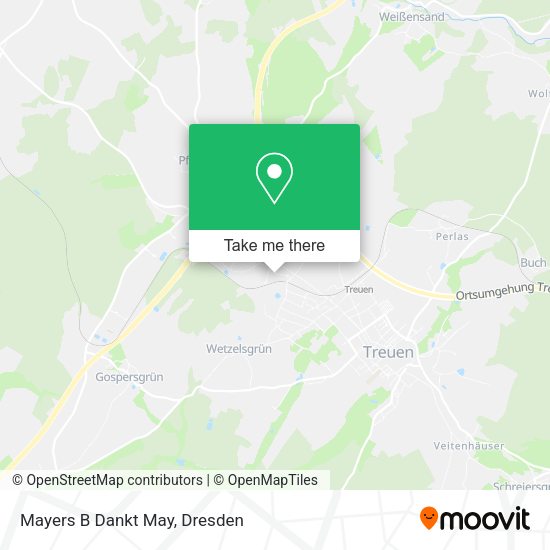 Карта Mayers B Dankt May