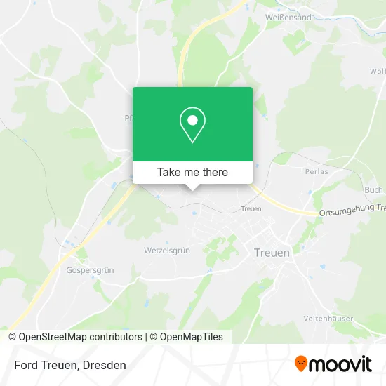 Ford Treuen map