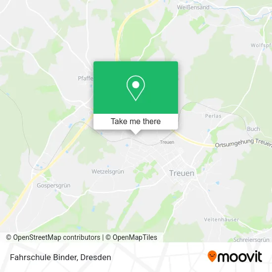 Карта Fahrschule Binder