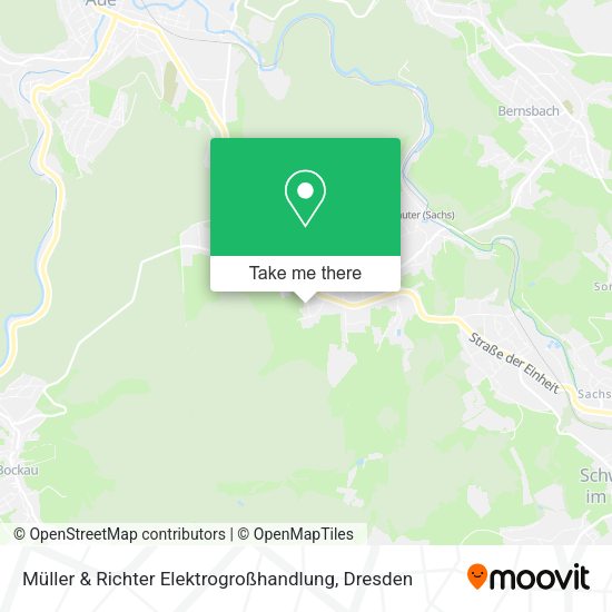 Карта Müller & Richter Elektrogroßhandlung