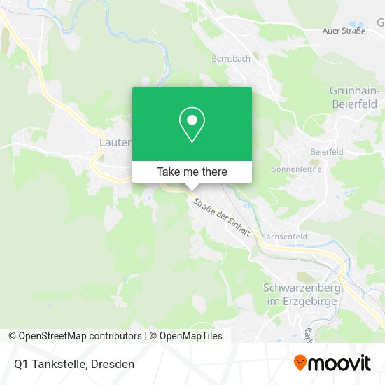 Карта Q1 Tankstelle