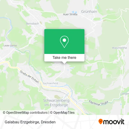 Карта Galabau Erzgebirge
