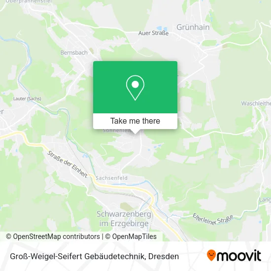 Карта Groß-Weigel-Seifert Gebäudetechnik