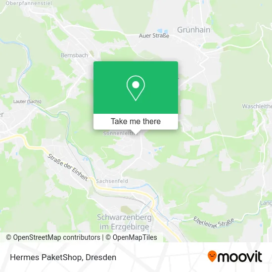 Карта Hermes PaketShop