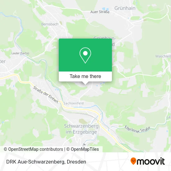 Карта DRK Aue-Schwarzenberg