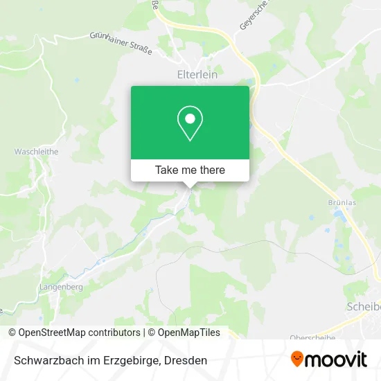 Карта Schwarzbach im Erzgebirge