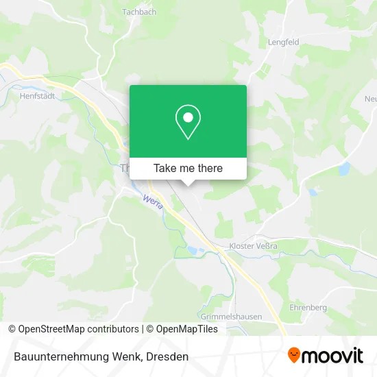 Карта Bauunternehmung Wenk