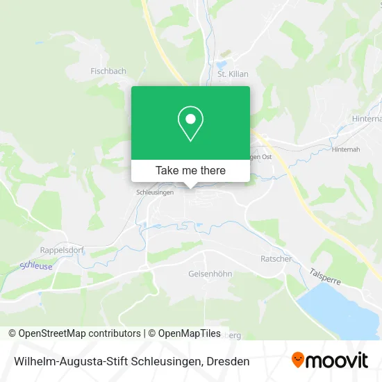 Карта Wilhelm-Augusta-Stift Schleusingen